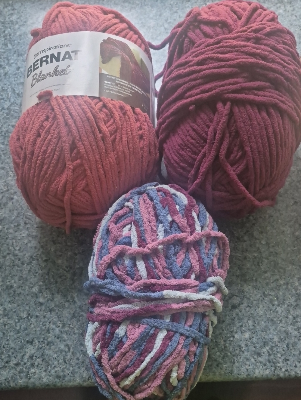 Bernat Blanket Yarn Bundle - Soft Chenille